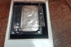 One Ounce. 999 Fine Silver Bar - Silver Towne Horse and Sleigh Silver Art Bar