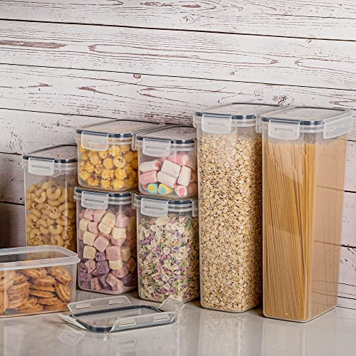 Airtight Food Storage Containers with Lids, 24 pcs Plastic Kitchen and Pantry - Picture 6 of 7