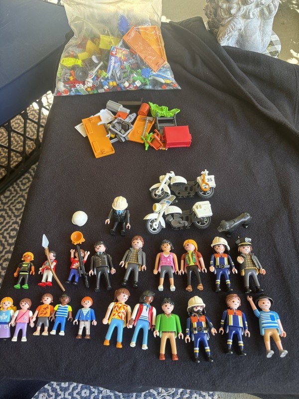 Playmobil Bulk Lot Figures, Accessories, Parts & Pieces Mixed Incomplete 