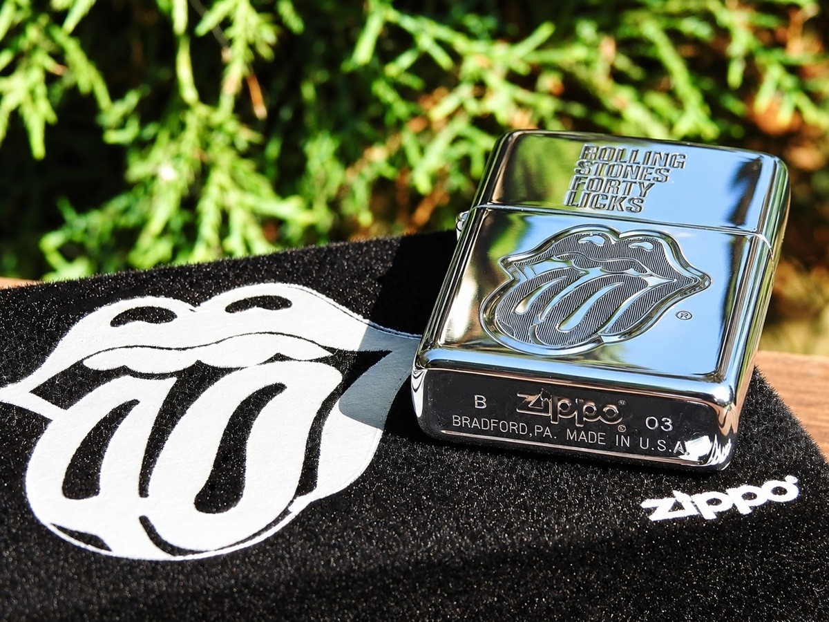 The Rolling Stones Limited Edition Forty Licks Zippo Lighter - 40