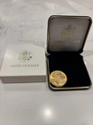 U.S. Mint American Eagle 1/2 oz Gold Coin .9167 Fine, Business Strike, Box