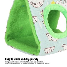 Warm Bird House Plush Fluffy Hanging Hammock Sleeping Bed for Hamster