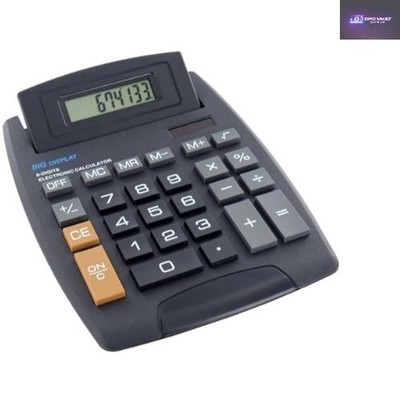 Große Tasten Jumbo Taschenrechner - Dual Power Solar & Batterie Ideal für Zuhause/Büro