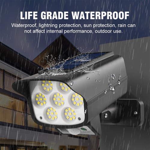 2PK 63LED Motion Solar Sensor Light Remote Outdoor Security Garden Flood Lamp AU - Picture 11 of 14