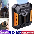 3 in 1 Waist Hanging Fan Portable Mini USB Rechargeable Shirt Clip Belt Cooling