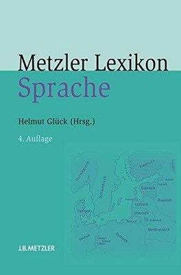 Metzler Lexikon Sprache Buch J.B. Metzler
