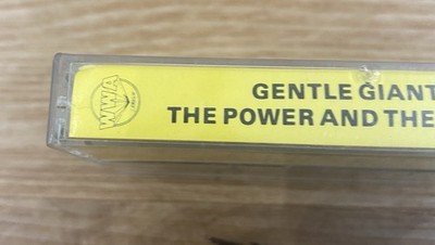 GENTLE GIANT The Power And The Glory CASSETTE Tape WWA UK RARE
