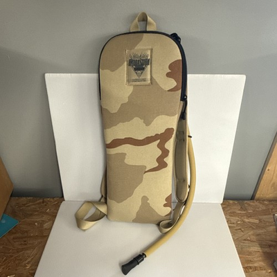 #ad Hydrastorm Turbine Hydration Pack Camo Beige Brown Nylon Harness 0 5L $12.99