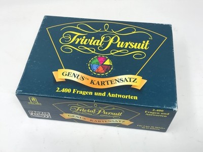 Parker - Trivial Pursuit - Genus Edition - Erweiterung - Gut erhalten