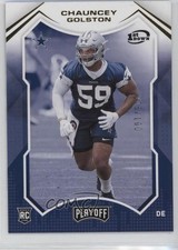 2021 Panini Playoff Rookies 1st Down 76/100 Chauncey Golston #277 07x3