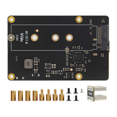 USB 3.0 M.2 NVMe SSD Erweiterungsboard für Raspberry Pi 4 Speichererweiterung