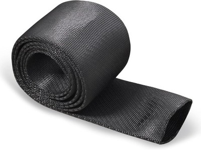 Winch Rope Protector, Universal Polyester Winch Rope Sleeve Bl Color: 5cm x 1m