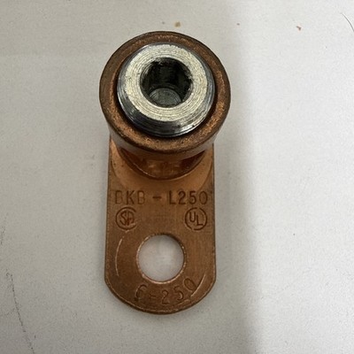 copper electrical ground lug screw type DKB-L250 6-250  Lot of 10 