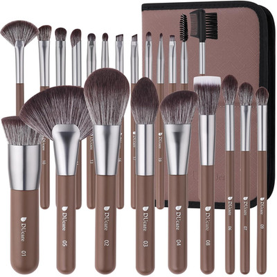 Ducare Professionell Pinselset Makeup 22 Stück Mit Luxus Kosmetiktasche, Premium
