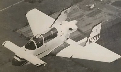 Rutan Picture Aircraft Info Detail Vtg Original Article Sheet Decor   