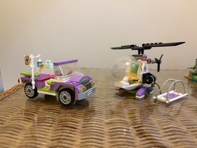 LEGO Friends 41036 Jungle Bridge Rescue 365pc Complete Set w/o Box &Instructions