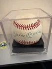 Mickey Mantle PSA Certified Autographed Baseball Bright Clear Blue Ink Signature