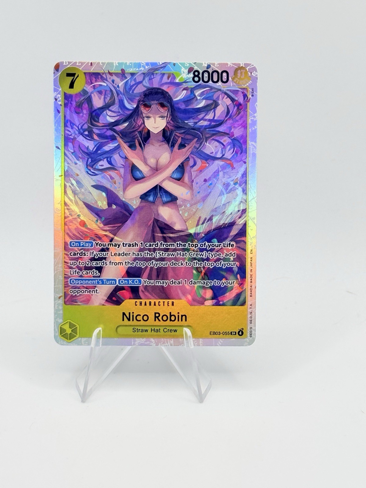 Nico Robin (055) EB03-055 Extra Booster: One Piece Heroines Edition Foil