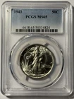 1943 PCGS MS65 Walking Liberty Half Dollar