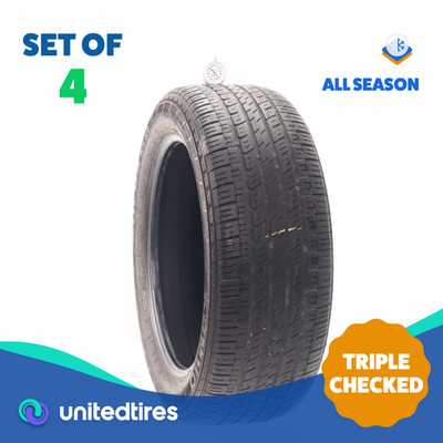 Set of (4) Used 235/55R19 Kumho Eco Solus KL21 105V - 5.5-6.5/32
