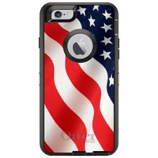 OtterBox Defender for iPhone / Samsung Galaxy - Rd Whte Blu United States Flag