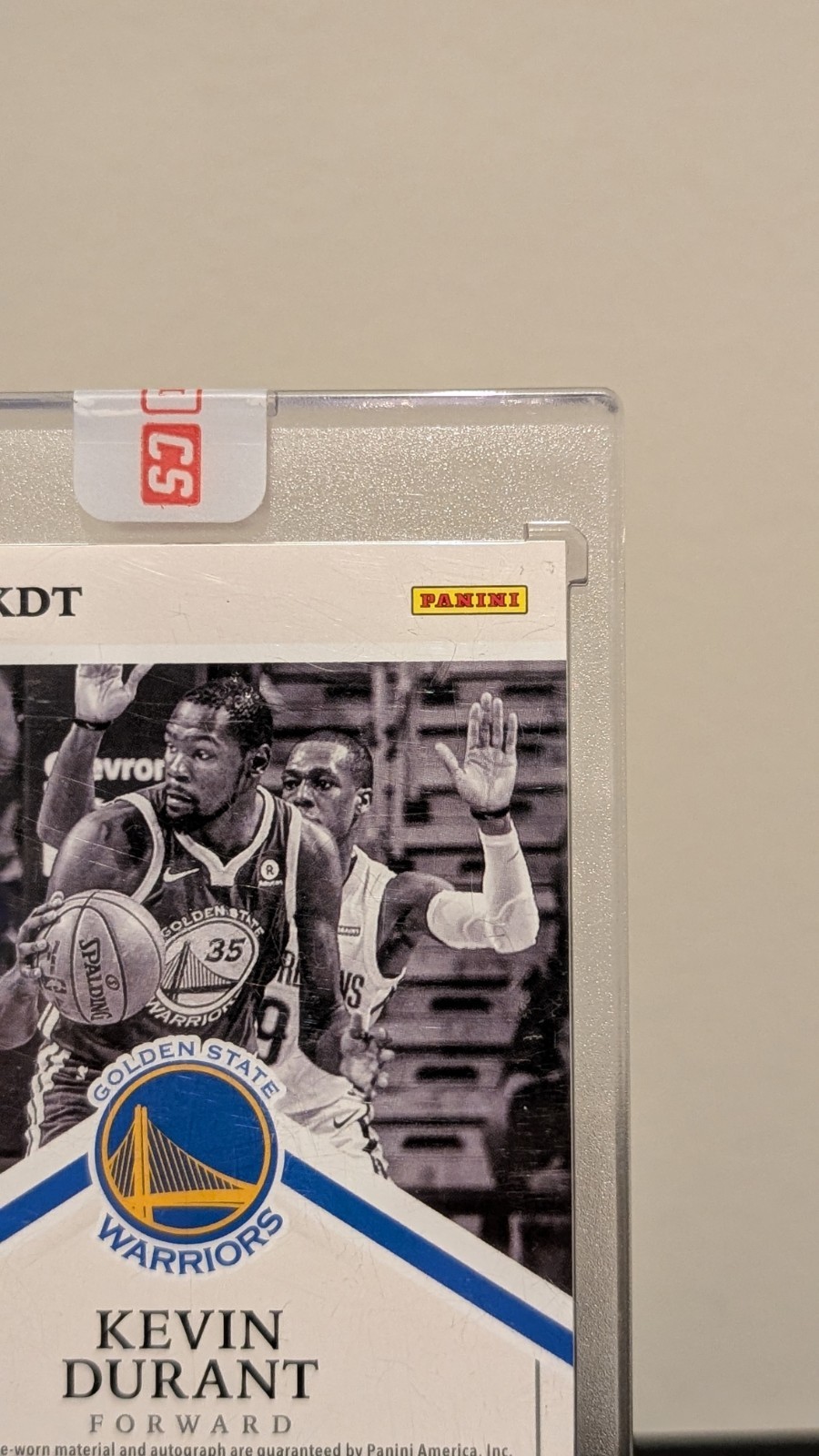 2017-18 Panini Cornerstones Kevin Durant /49 Relic Autographs Patch #C-KDT view 10