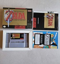 ZELDA A LINK TO THE PAST SNES SUPER NINTENDO COMPLETO EN CAJA CON MAPA E INSERTOS