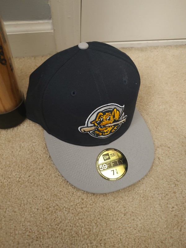 CHARLESTON RIVERDOGS BASEBALL HAT 7-7/8 SIZE