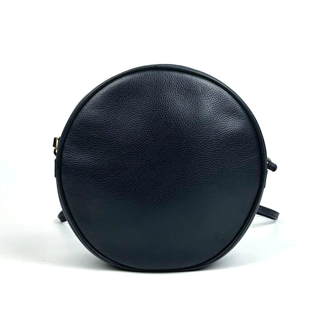 Minimal Interlocking Shoulder Bag Round Shape Gol… - image 5