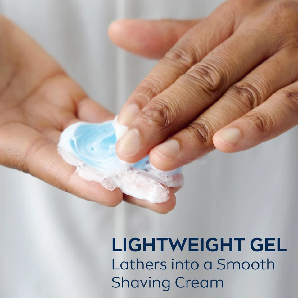NIVEA Men Sensitive Cooling Shaving Gel - Gentle Cooling Sensation while Shaving - Image 3 of 4