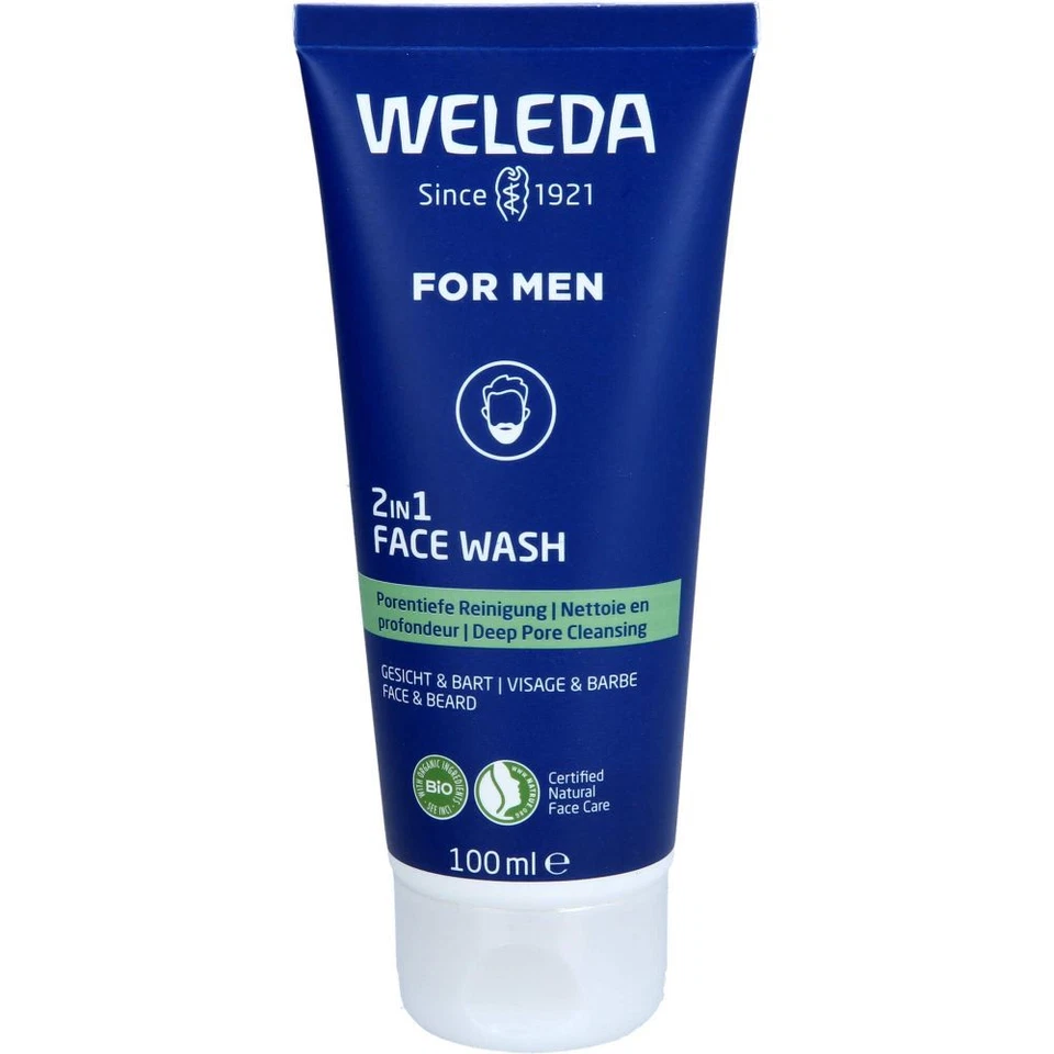 WELEDA AG WELEDA For Men 2in1 Face Wash 100 ml PZN18799676
