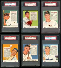 1955 Red Man Baseball Near Complete Set 4.5 - VG/EX+ 4789252 (27 / 50 cards)
