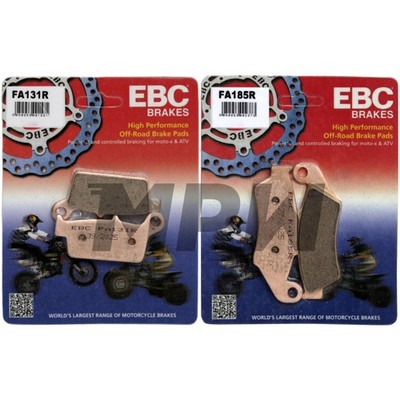 Goes G 125 XM 2008-2009 R Series HD Sintered Brake Pads Kit Front & Rear