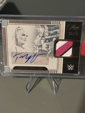 2024 Three Count WWE Tiffany Stratton Patch Auto /10 