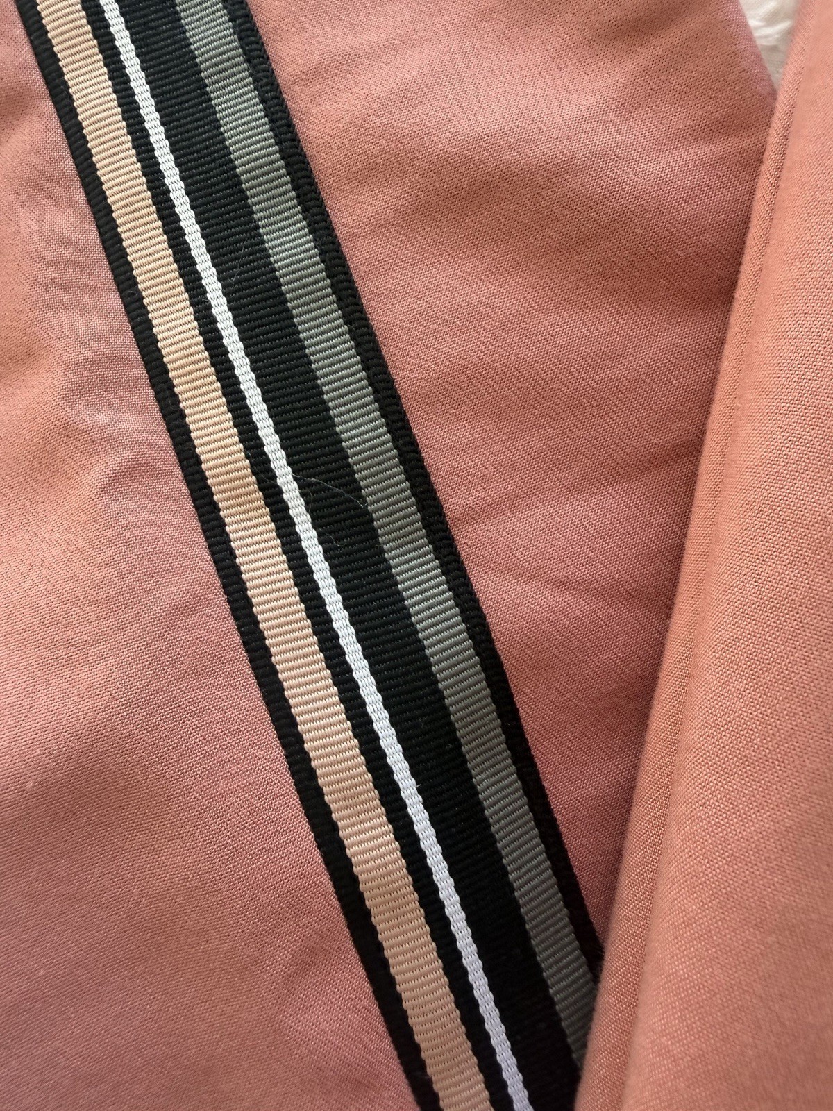 Zara Basic Side-Stripe Ankle-Length Trousers, Sal… - image 7