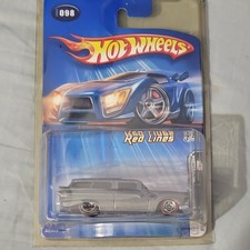 Hot Wheels Red Lines 8 Crate Pontiac 2004 1:64 Diecast Silver Car Unopened Box