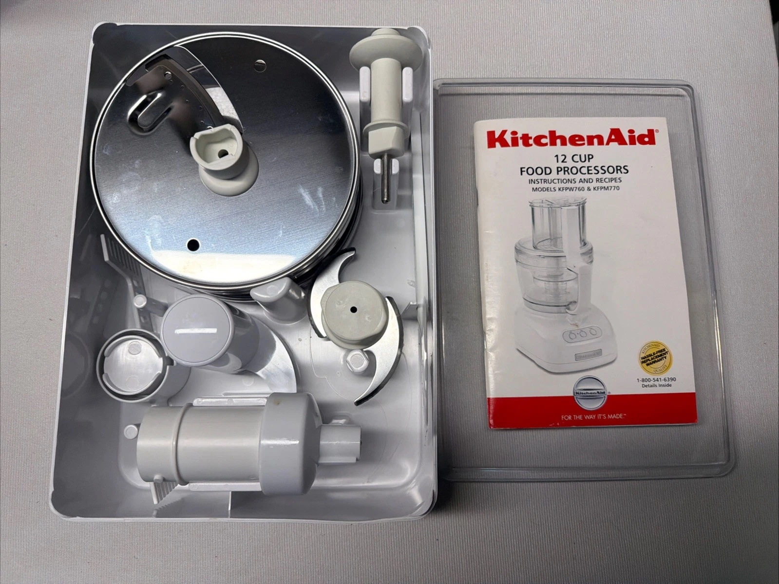 KitchenAid Food Processor 9 Pc Accessory Kit with Chef's Case KFPW760 KFPM770
Opens in a new window
