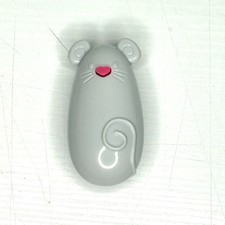 SMARTY KAT Mouse Laser Pointer Cat Kitty Toy Gray Tested