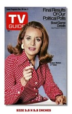 BARBARA WALTERS OF THE TODAY SHOW FRIDGE MAGNET 1972 TV GUIDE COVER 3.5 X 5.5 