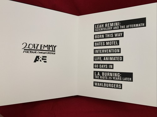 Emmy 2017 A&E For Your Consideration FYC 8 Disc Set We Are A&E - Picture 3 of 12