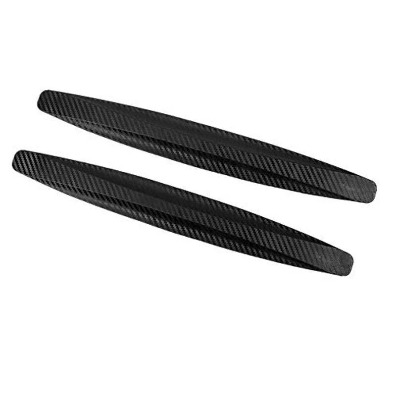 Carbon Fiber Grain Anti-Collision Strip Bumper Protector Sticker For Audi Q7 - Image 4 of 4