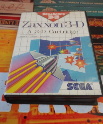 Zaxxon 3-D (1988) Sega Master System (Modul, Box) classic 8-bit