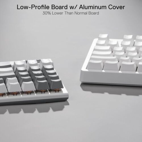 Redragon K655 75% RGB Wired Gaming Keyboard Hot-Swap Mechanical Quiet Red Switch - Picture 4 of 8