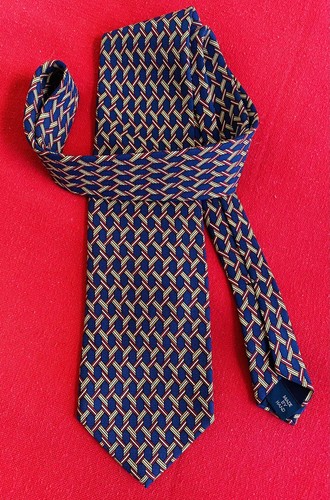 Polo Ralph Lauren Vintage Krawatte Hergestellt von Hand in USA aus importierter Seide 58”X3.75” - Bild 3 von 8