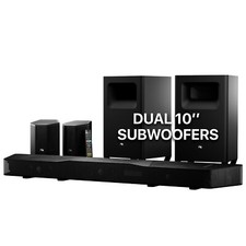 Nakamichi Shockwafe Wireless 11.2.6 Ch w Dolby Atmos/DTS:X Soundbar