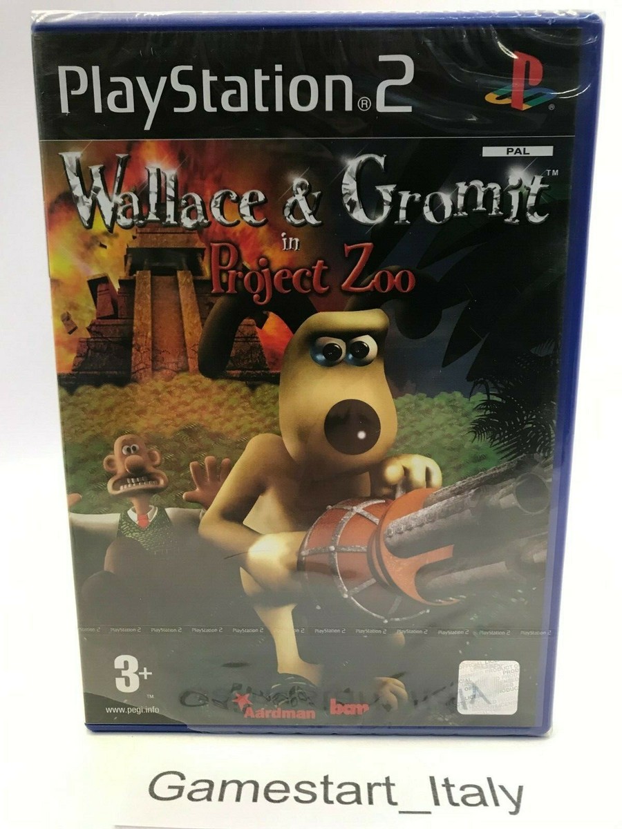 Jeux Vidéo Wallace & Gromit in Project Zoo PlayStation 2 (PS2) d'occasion