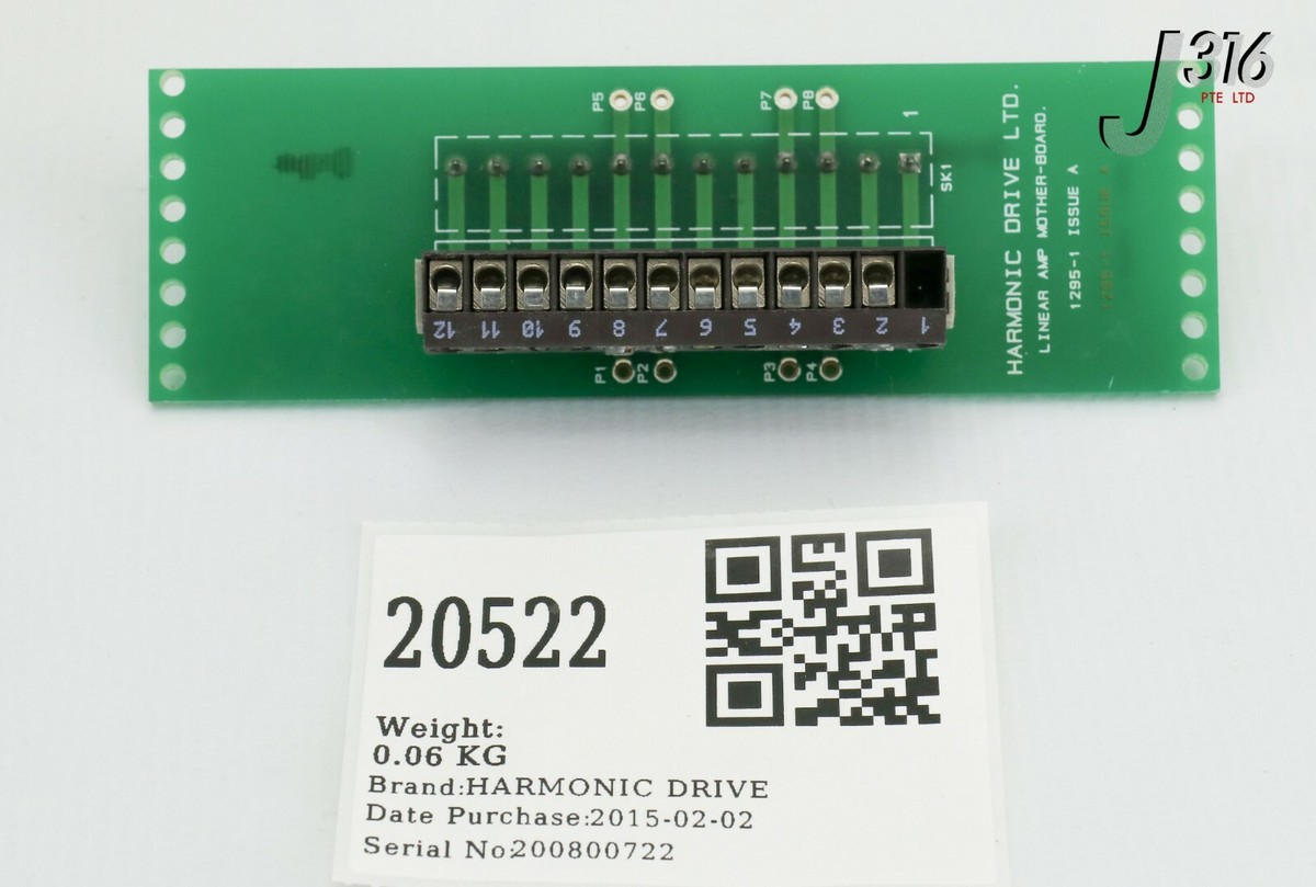 専用　10キロ 20522 HARMONIC DRIVE PCB, LINEAR AMP MOTHER-BOARD 1295-1 | eBay
