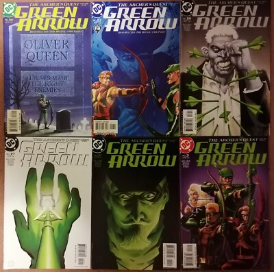 Green Arrow #16-21 (full run) by Brad Meltzer and Phil Hester