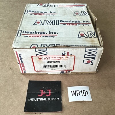 BRAND NEW IN BOX- AMI Bearings UCFCX06 4-Bolt Flange Mount 1-1/4  Bore FAST SHIP