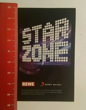 Aufkleber/Sticker: Star Zone Rewe Sony Music (270716188)